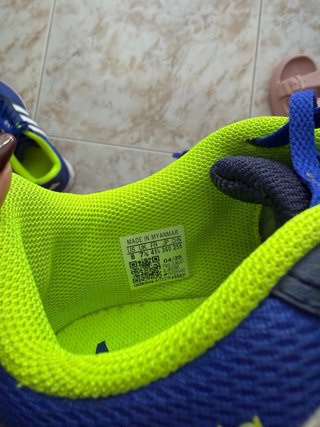 Zapatillas Fútbol Sala Adidas Azul/Verde