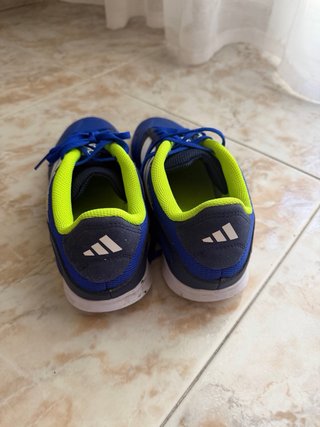 Zapatillas Fútbol Sala Adidas Azul/Verde