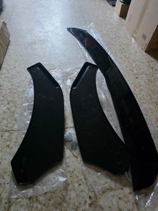 Accesorios coche: alerón  Parachoques delantero