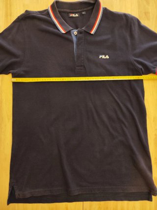 Polo Fila Azul Talla L