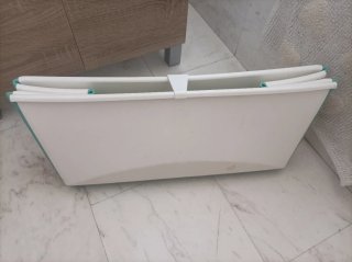 Bañera Stokke plegable con soporte recién nacido