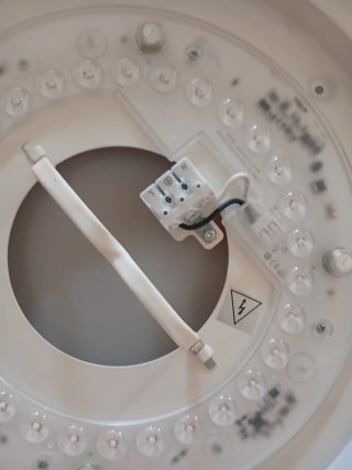 Lámpara LED de techo IKEA NYMÅNE blanca