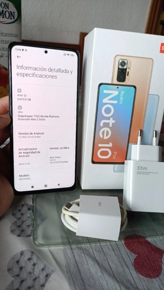 Móvil Xiaomi Redmi Note 10 Pro