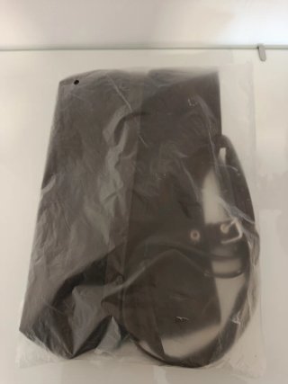 Bolso marrón de ante