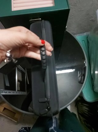 Porta orologi da viaggio nero