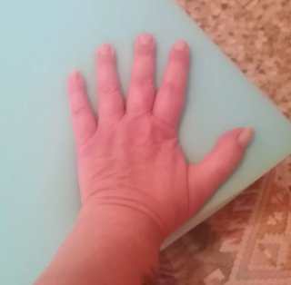 Espuma rectangular verde