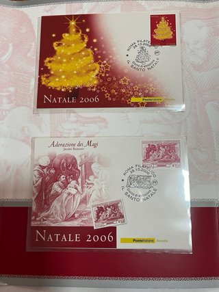 Francobolli Natale 2006 Adorazione dei Magi
