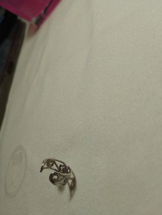 Anillo pie plata 925 ajustable
