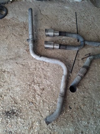 Escape recto + downpipe Seat Leon MK2