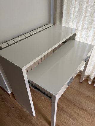 Consola Extensible Seven Blanco Brillo