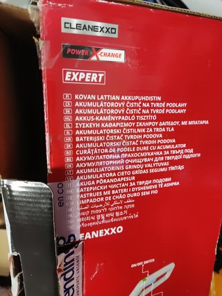 Einhell Limpiador de suelos duros cleanexo power x