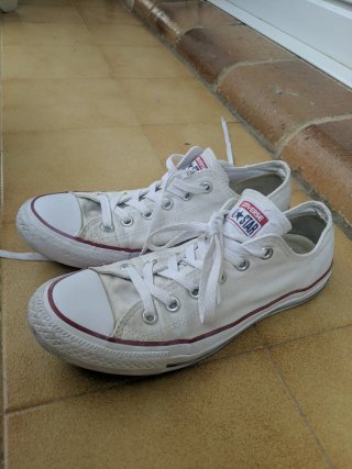 Zapatillas Converse All Star Blancas Talla 40