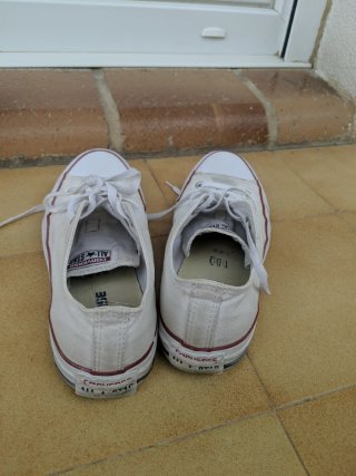 Zapatillas Converse All Star Blancas Talla 40