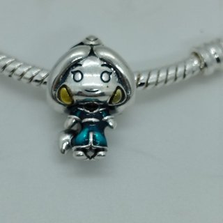 Charm Princesa Jazmín Disney Aladdín Plata