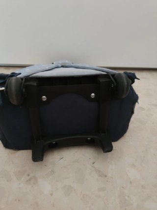 Mochila de carro con ruedas y estrellas