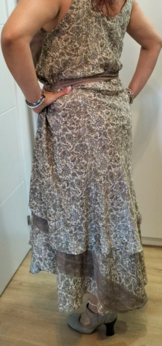 Vestido pañuelo talla única