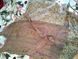 Vestido pañuelo talla única