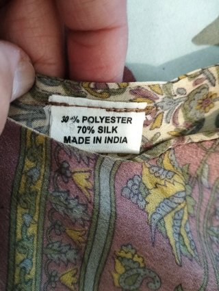 Vestido pañuelo talla única