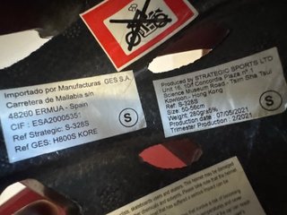 Casco Bicicleta GES Niñ@ Amarillo