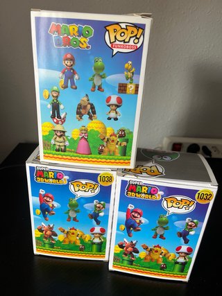 Funko Pop! Mario Bros. 3 Figuras