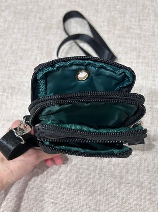 Bolso bandolera rectangular para móvil