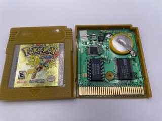 Pokemon Gold Version Nintendo Game Boy Color GBC U