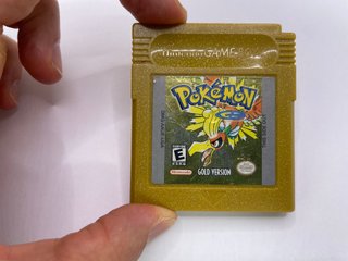 Pokemon Gold Version Nintendo Game Boy Color GBC U
