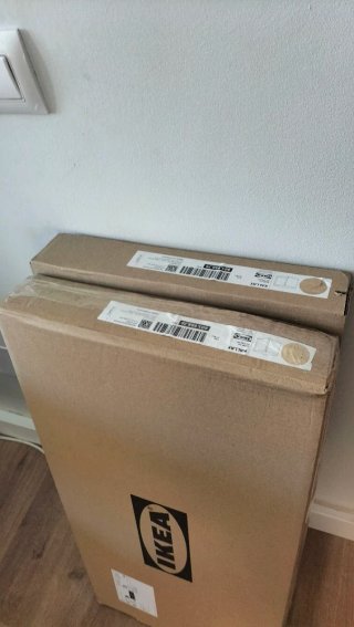 Estantería KALLAX Ikea Roble Tinte Blanco