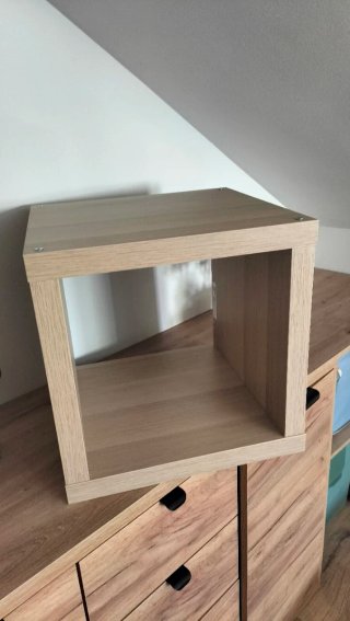 Estantería KALLAX Ikea Roble Tinte Blanco
