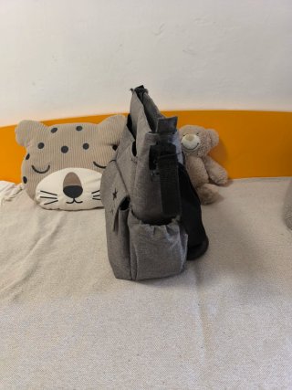 Bolsa Organizador Carro Bebé Jane Gris