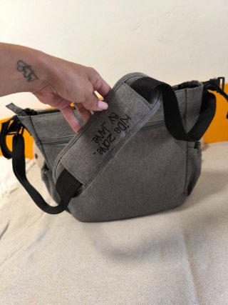 Bolsa Organizador Carro Bebé Jane Gris