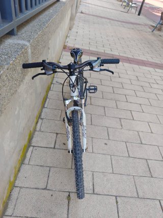 Bicicleta Montaña 26 Blanca y Negra