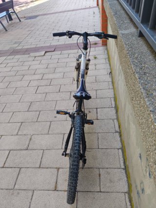 Bicicleta Montaña 26 Blanca y Negra