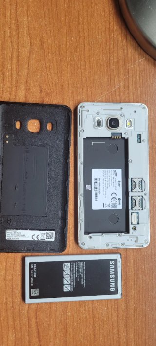 Samsung SM-J510FN/DS Plata/Blanco