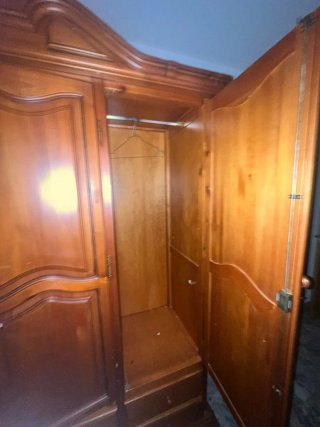 Armario madera 3 cuerpos vintage