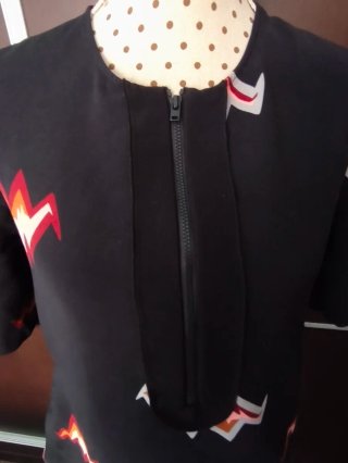 Blusa Bimba y Lola cremallera negra XS