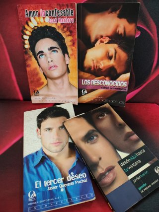 4 Libros colección: Inconfesables