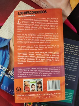 4 Libros colección: Inconfesables