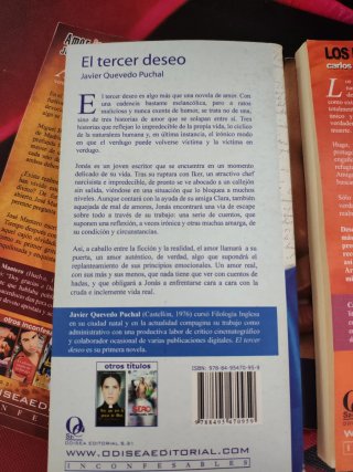 4 Libros colección: Inconfesables