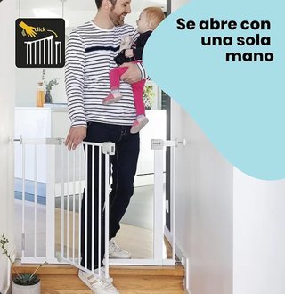 Safety 1st Auto Close Barrera Blanca 73-80 cm