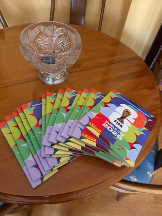 Lote Álbumes Mundial + Láminas con cromo exclusivo