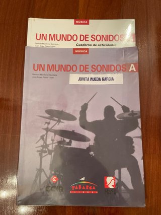 Libro y Cuaderno Un Mundo de Sonidos A