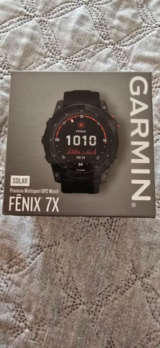 Garmin Fenix 7X Solar Negro