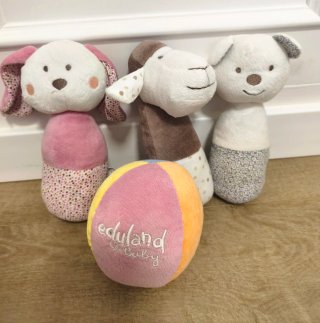 Juego de bolos peluche Eduland