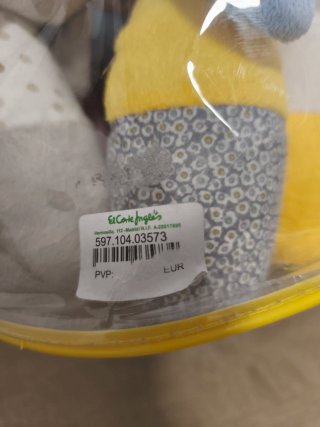 Juego de bolos peluche Eduland