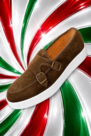 Scarpe uomo in nabuk Made in Italy