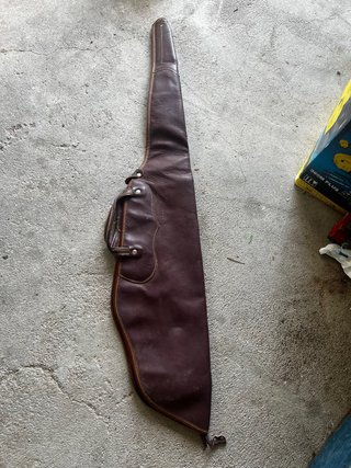 Funda de piel para escopeta