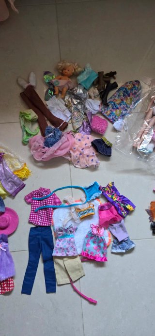 Lotto Barbie con accessori
