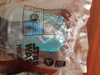 Lote 3 figuras Burger King Star Wars