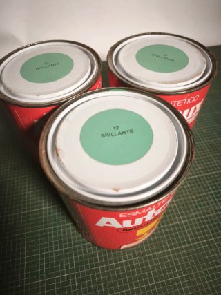 Lote 3 latas esmalte sintético BRUGUER